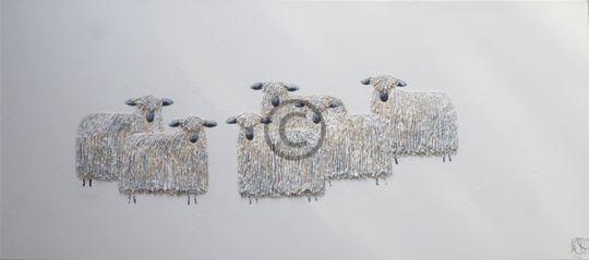 Sheep paintings